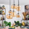 Apedo Hanglamp, Hanglamp Amber, 6-lichts