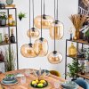 Apedo Hanglamp, Hanglamp Amber, 6-lichts