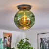 Ripoll Plafondlamp, Kogellampje Groen, 1-licht