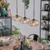 Mertola Hanglamp, Hanglamp Amber, Duidelijk, 3-lichts