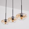 Mertola Hanglamp, Hanglamp Amber, Duidelijk, 3-lichts