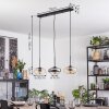 Mertola Hanglamp, Hanglamp Amber, Duidelijk, Rookkleurig, 3-lichts