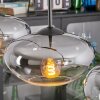 Mertola Hanglamp, Hanglamp Duidelijk, Rookkleurig, 3-lichts