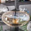Mertola Hanglamp, Hanglamp Amber, Duidelijk, Rookkleurig, 3-lichts