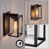 Portalis Wandlamp voor buiten, Wandlamp Zwart, 1-licht