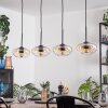 Mertola Hanglamp, Hanglamp Amber, Duidelijk, 4-lichts
