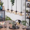 Mertola Hanglamp, Hanglamp Amber, Duidelijk, 4-lichts