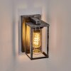 Portalis Wandlamp voor buiten, Wandlamp Zwart, Zilver, 1-licht