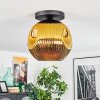 Ripoll Plafondlamp, Kogellampje Goud, 1-licht