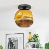 Ripoll Plafondlamp, Kogellampje Goud, 1-licht