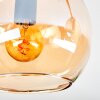 Koyoto Plafondlamp, Kogellampje Amber, 4-lichts