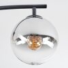 Gastor Plafondlamp, Kogellampje Amber, Duidelijk, Rookkleurig, 4-lichts
