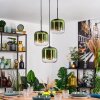 Lauden Hanglamp, Hanglamp Groen, Duidelijk, 3-lichts