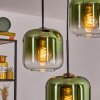 Lauden Hanglamp, Hanglamp Groen, Duidelijk, 3-lichts
