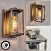Portalis Wandlamp voor buiten, Wandlamp Goud, Zwart, 1-licht