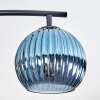 Koyoto Plafondlamp, Kogellampje Blauw, Goud, Groen, Koperkleurig, 4-lichts