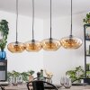 Mertola Hanglamp, Hanglamp Amber, 4-lichts