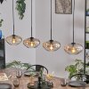 Mertola Hanglamp, Hanglamp Amber, Duidelijk, 4-lichts