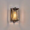 Portalis Wandlamp voor buiten, Wandlamp Goud, Zwart, 1-licht, Bewegingsmelder