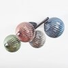 Chehalis Plafondlamp, Kogellampje Blauw, Groen, Koperkleurig, Rookkleurig, 4-lichts