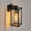 Tourega Wandlamp voor buiten, Wandlamp Zwart, 1-licht