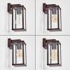 Tourega Wandlamp voor buiten, Wandlamp Bruin, Roest, 1-licht