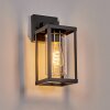 Avete Wandlamp voor buiten, Wandlamp Zwart, 1-licht