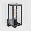 Tourega Wandlamp voor buiten, Wandlamp Zwart, 1-licht