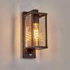 Tourega Wandlamp voor buiten, Wandlamp Roest, 1-licht, Bewegingsmelder