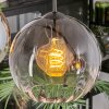 Koyoto Hanglamp, Kogellampje, Hanglamp Amber, Duidelijk, Rookkleurig, 4-lichts