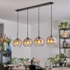 Koyoto Hanglamp, Kogellampje, Hanglamp Amber, Duidelijk, 4-lichts