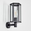 Monfanim Wandlamp voor buiten, Wandlamp Zwart, 1-licht