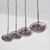 Mertola Hanglamp, Hanglamp Rookkleurig, 4-lichts