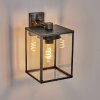 Gramilla Wandlamp voor buiten, Wandlamp Zwart, Zilver, 1-licht