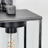 Gramilla Wandlamp voor buiten, Wandlamp Zwart, Zilver, 1-licht