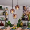 Lauden Hanglamp, Hanglamp Duidelijk, Koperkleurig, 3-lichts