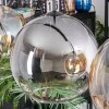 Koyoto Hanglamp, Kogellampje, Hanglamp Amber, Duidelijk, Rookkleurig, 4-lichts