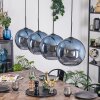 Koyoto Hanglamp, Kogellampje, Hanglamp Blauw, 4-lichts
