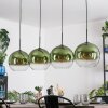 Koyoto Hanglamp, Kogellampje, Hanglamp Groen, Duidelijk, 4-lichts