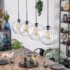 Koyoto Hanglamp, Kogellampje, Hanglamp Duidelijk, 4-lichts