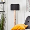 Bassagoda Staande lamp Natuurlijke kleuren, Zwart, 1-licht