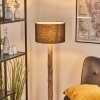 Bassagoda Staande lamp Natuurlijke kleuren, Zwart, 1-licht