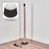 Bassagoda Staande lamp Natuurlijke kleuren, Zwart, 1-licht