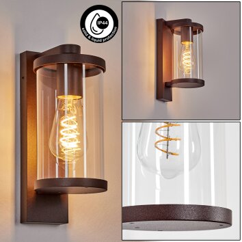 Telhada Wandlamp voor buiten, Wandlamp Roest, 1-licht