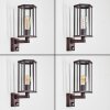 Monfanim Wandlamp voor buiten, Wandlamp Roest, 1-licht, Bewegingsmelder