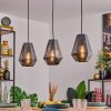 Duren Hanglamp, Hanglamp Zwart, 3-lichts