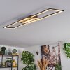 Torresella Plafondlamp LED Zwart, 1-licht