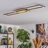 Torresella Plafondlamp LED Zwart, 1-licht