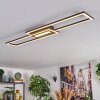 Torresella Plafondlamp LED Zwart, 1-licht