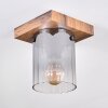 Donar Plafondlamp houtlook, 1-licht